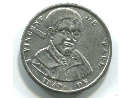 Sv. Vincent de Paula. Le Fundateur des Hospices des Orphelins. 1850.