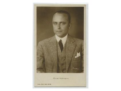 HOFMANN, Ernst.