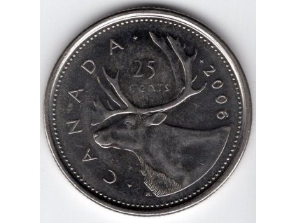 KANADA. 25 cents 2006.