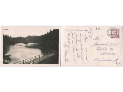 Rychnov nad Kněžnou. Ivanské jezero ve Včelném.