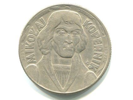 POLSKO. 10 złotych 1965. Kopernik.