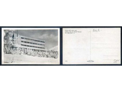 Bílý Kříž. Hotel KČT.