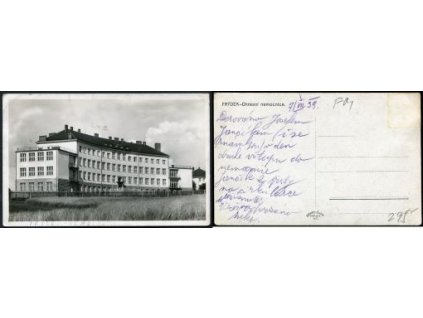 FRÝDEK. Okresní nemocnice. 1939.
