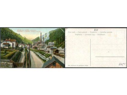 VAREŠ. Tvornica željeza. 1909.