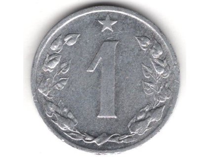 ČESKOSLOVENSKO. 1 haléř 1957.