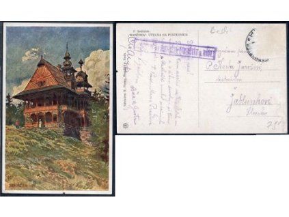 SEDLÁČEK, F.: Útulna Maměnka na Pustevnách.