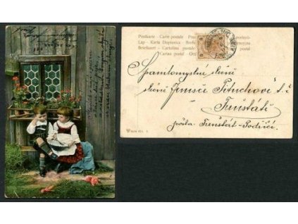 Ze série Chlapeček s hočičkou. 1904.