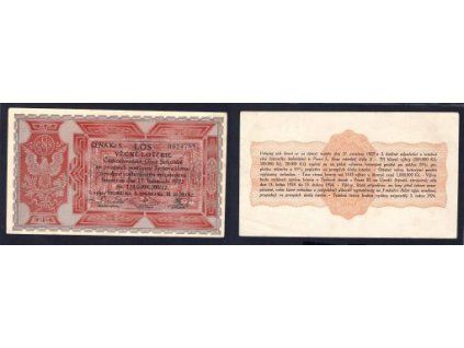 Československá obec sokolská. Věcná loterie. 1923.