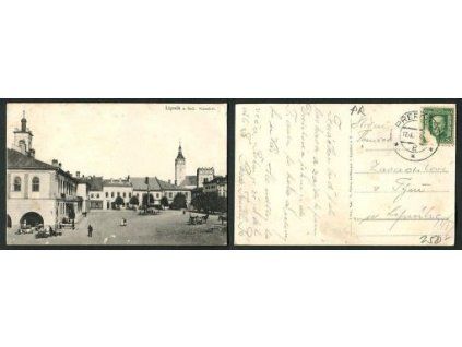 LIPNÍK nad Bečvou. Náměstí.