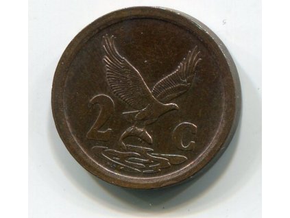 JIHOAFRICKÁ REPUBLIKA. 2 cents 1995.