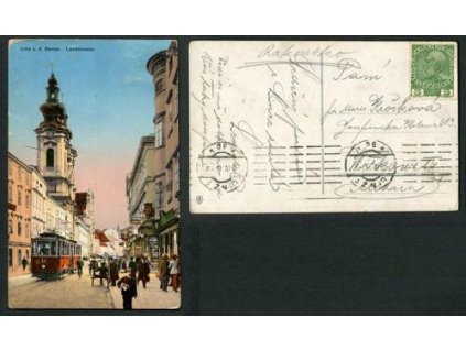 LINZ a. d. Donau. Landstrasse.