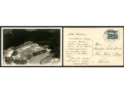 SÁZAVA. Letní tábor YMKY Sázava. Založen r. 1921.