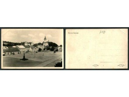 BZENEC. Náměstí.