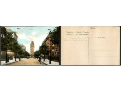 MAINZ. Holzstrasse u. Holzturm.
