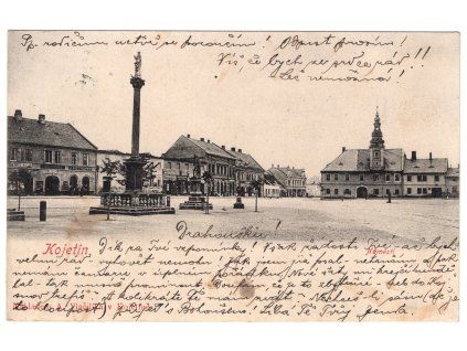 KOJETÍN. Náměstí.