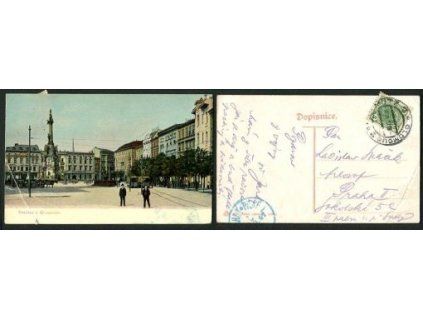 OLOMOUC. Náměstí.