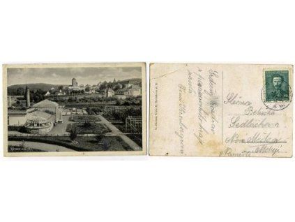 Týnec nad Sázavou. 1938.