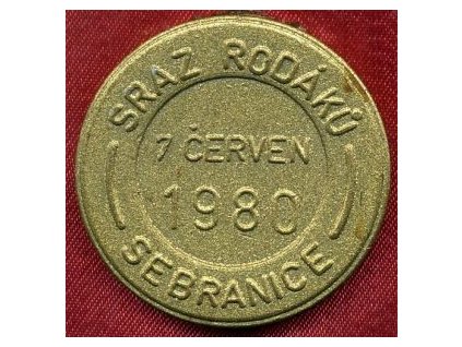 SEBRANICE. Sraz rodáků. 7. červen 1980.