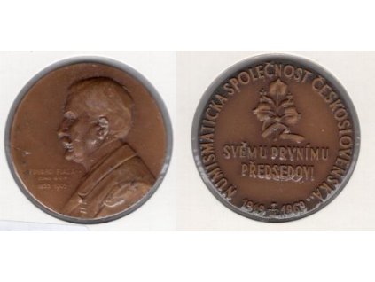 FIALA, Edvard. Numismatická společnost československá svému prvnímu předsedovi. 1919 - 1969.