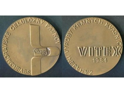 Paskov. VITEX, Severomoravská celulózka, zahájení výroby krmných kvasnic, 1984.