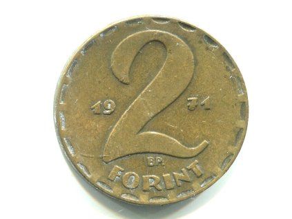 MAĎARSKO. 2 forint 1971.