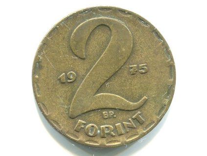MAĎARSKO. 2 forint 1975.
