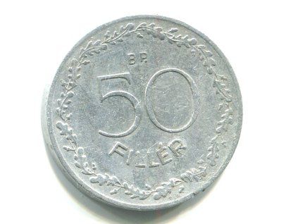 MAĎARSKO. 50 fillér 1953.