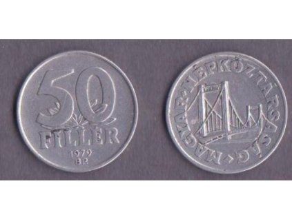MAĎARSKO. 50 fillér 1979.