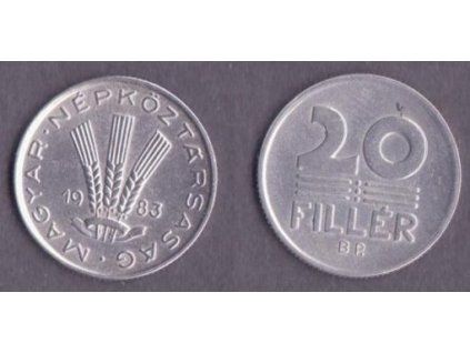 MAĎARSKO. 20 fillér 1983.