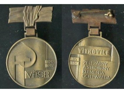 OSTRAVA - Vítkovice. VŘSR. 1982.