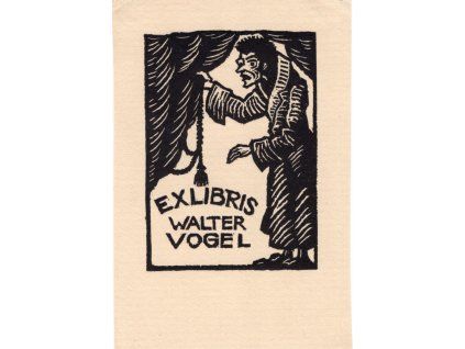 Nesignováno: Ex libris Walter Vogel.