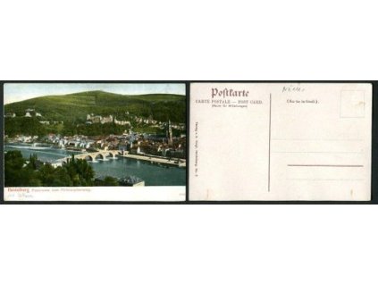 HEIDELBERG. Panorama vom Philosophenweg.