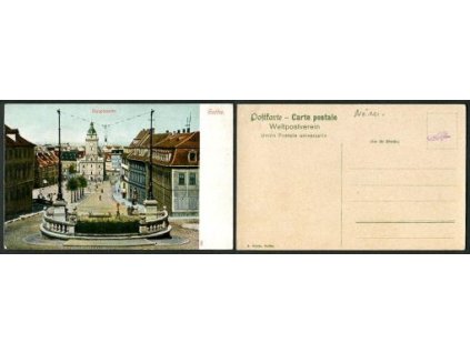GOTHA. Hauptmarkt.