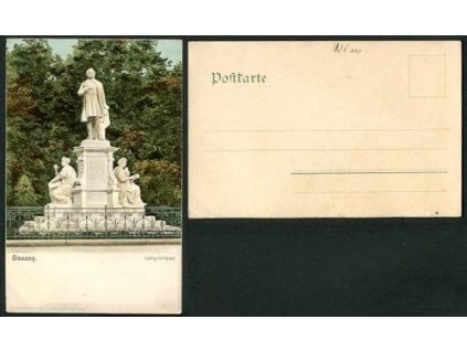 Giessen. Liebig - Denkmal.