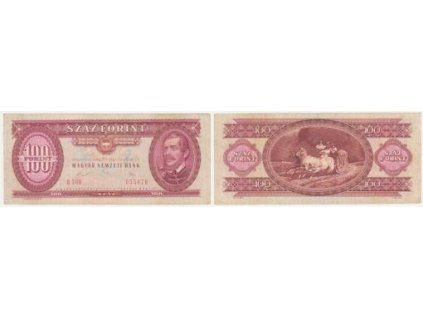 MAĎARSKO. 100 forint 1980. Série B 506. Pi. 171f.