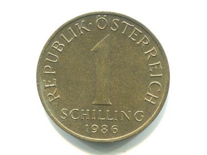 RAKOUSKO. 1 Schilling 1986.