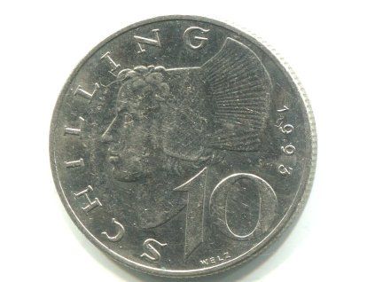 RAKOUSKO. 10 Schilling 1993.