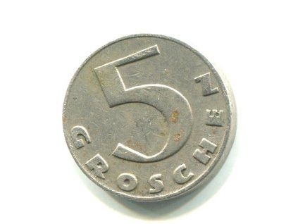 RAKOUSKO. 5 Groschen 1931.