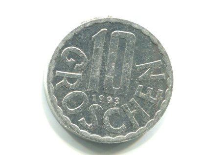 RAKOUSKO. 10 Groschen 1993.