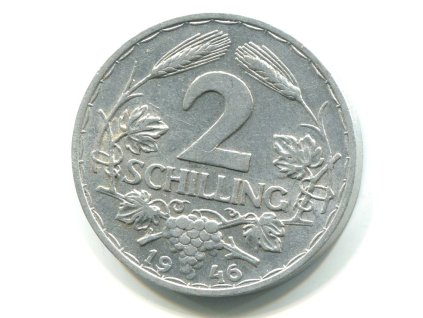 RAKOUSKO. 2 Schilling 1946.