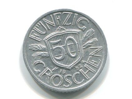 RAKOUSKO. 50 Groschen 1952.
