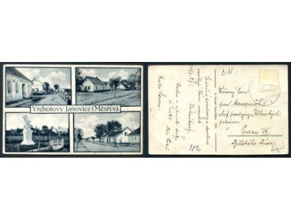 VRCHOTOVY JANOVICE. (Městýs). 1927