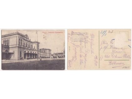Wien. Ostbahnhof. Staatsbahnhof. 1914