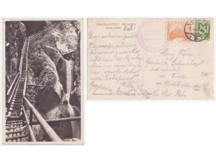 Hochlantsch. Bärnschütz. Hohe Leiter. 1930