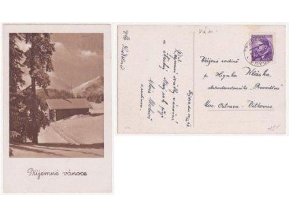 Příjemné Vánoce. 1942