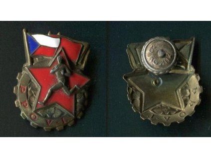 Odznak PPOV - I. Se šroubem.