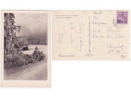 Beskydy. Zvonička na Radhošti. 1942