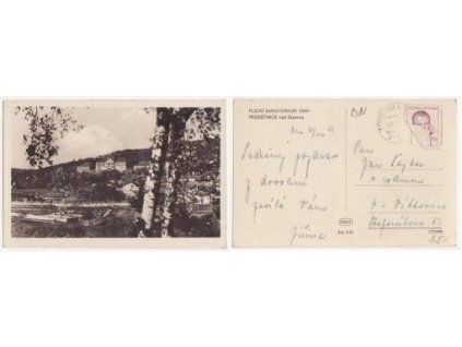 Prosečnice nad Sázavou. Plicní sanatorium. 1951