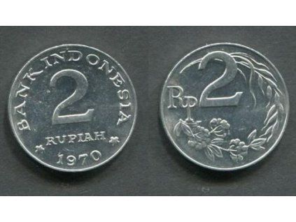 INDONÉSIE. 2 rupiah 1970. KM-21