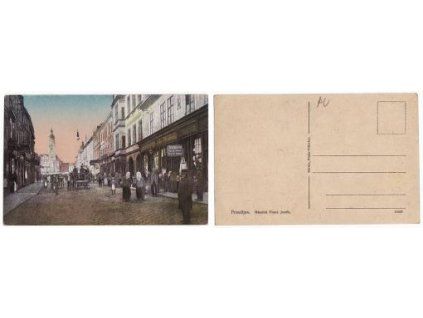 Prostějov. Náměstí Františka Josefa.